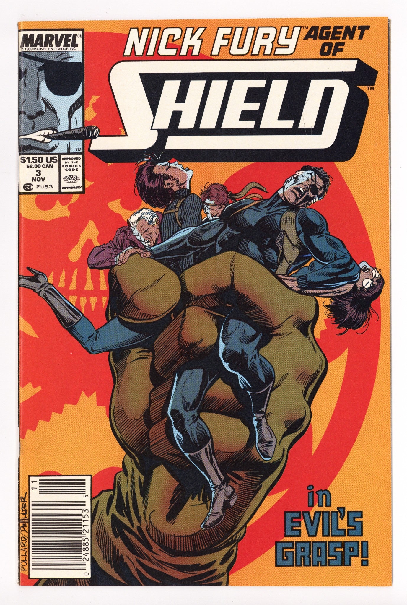 Nick Fury, Agent of S.H.I.E.L.D. Vol 4 3 High Grade (1989) 