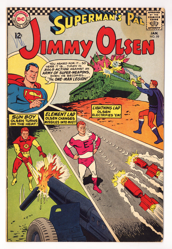 Superman's Pal, Jimmy Olsen 99 VG/FN (5.0) (1966)