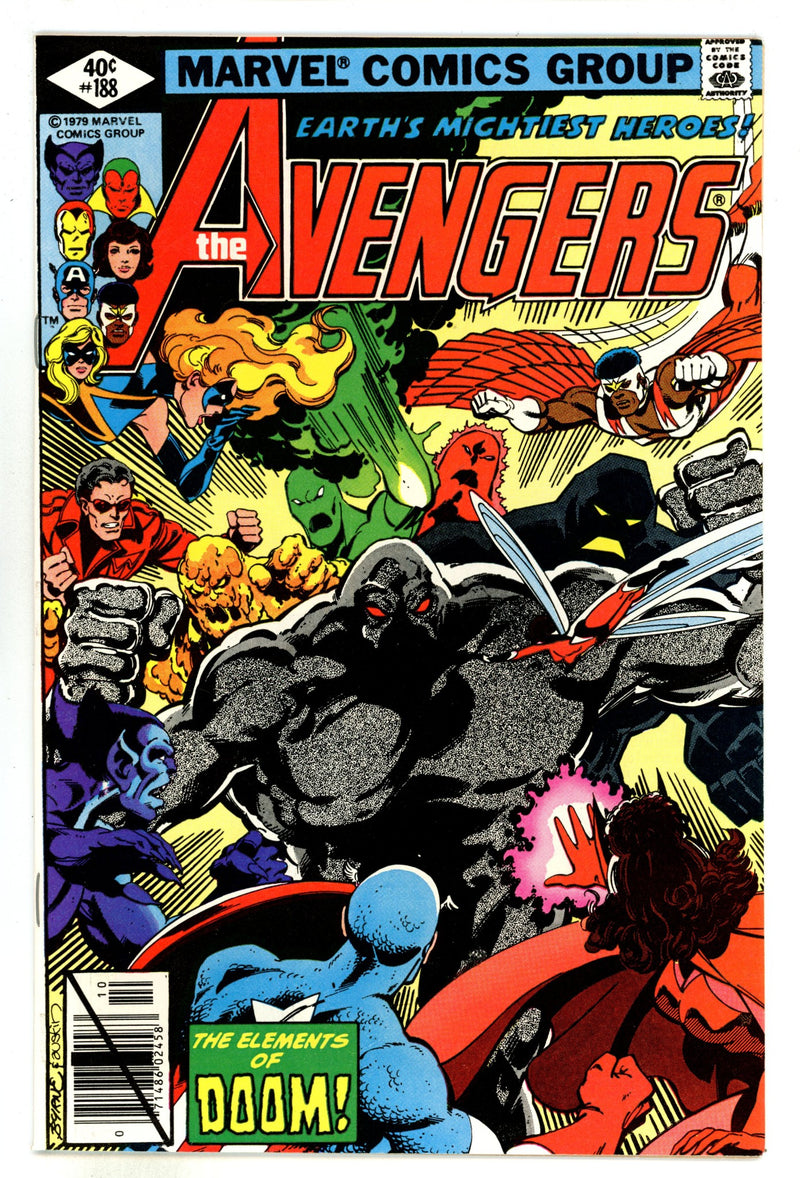 The Avengers Vol 1 188  VF- (7.5)   (1979)        