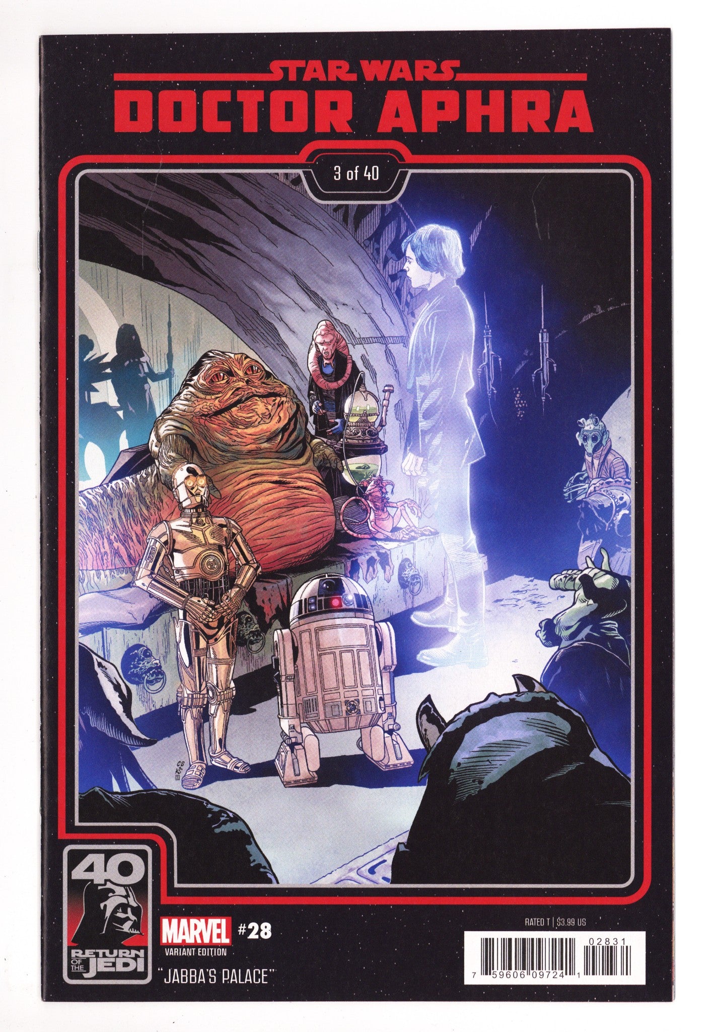 Star Wars: Doctor Aphra Vol 2 28 High Grade (2023) Sprouse Variant 