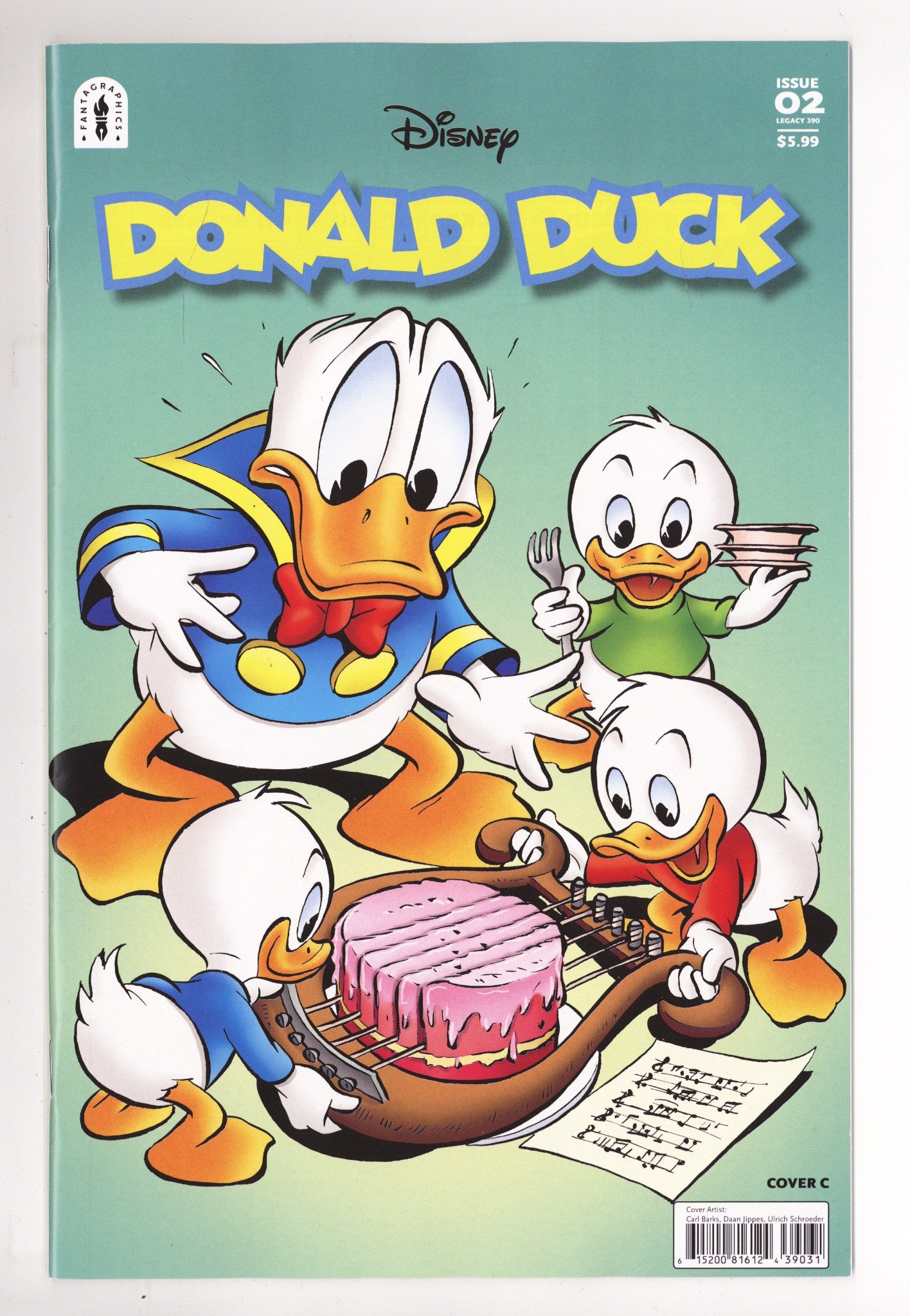 Donald Duck Legacy  390 Barks  Incentive VF/NM  (2026)
