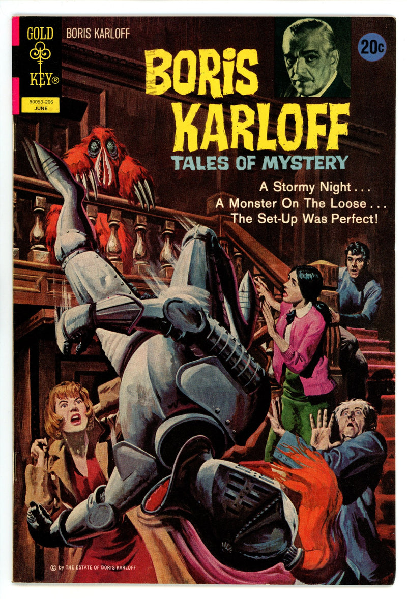 Boris Karloff Tales of Mystery 41 VF+ (8.5) 20c Variant (1972) 