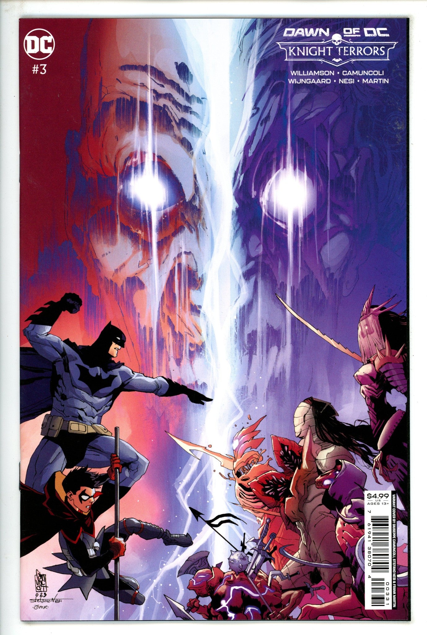 Knight Terrors 3 Camuncoli Variant (2023)