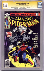 The Amazing Spider-Man Vol 1 194 CGC 9.6 (NM+) (1979) Signed x2 Cover Stan Lee & Marv Wolfman thumbnail