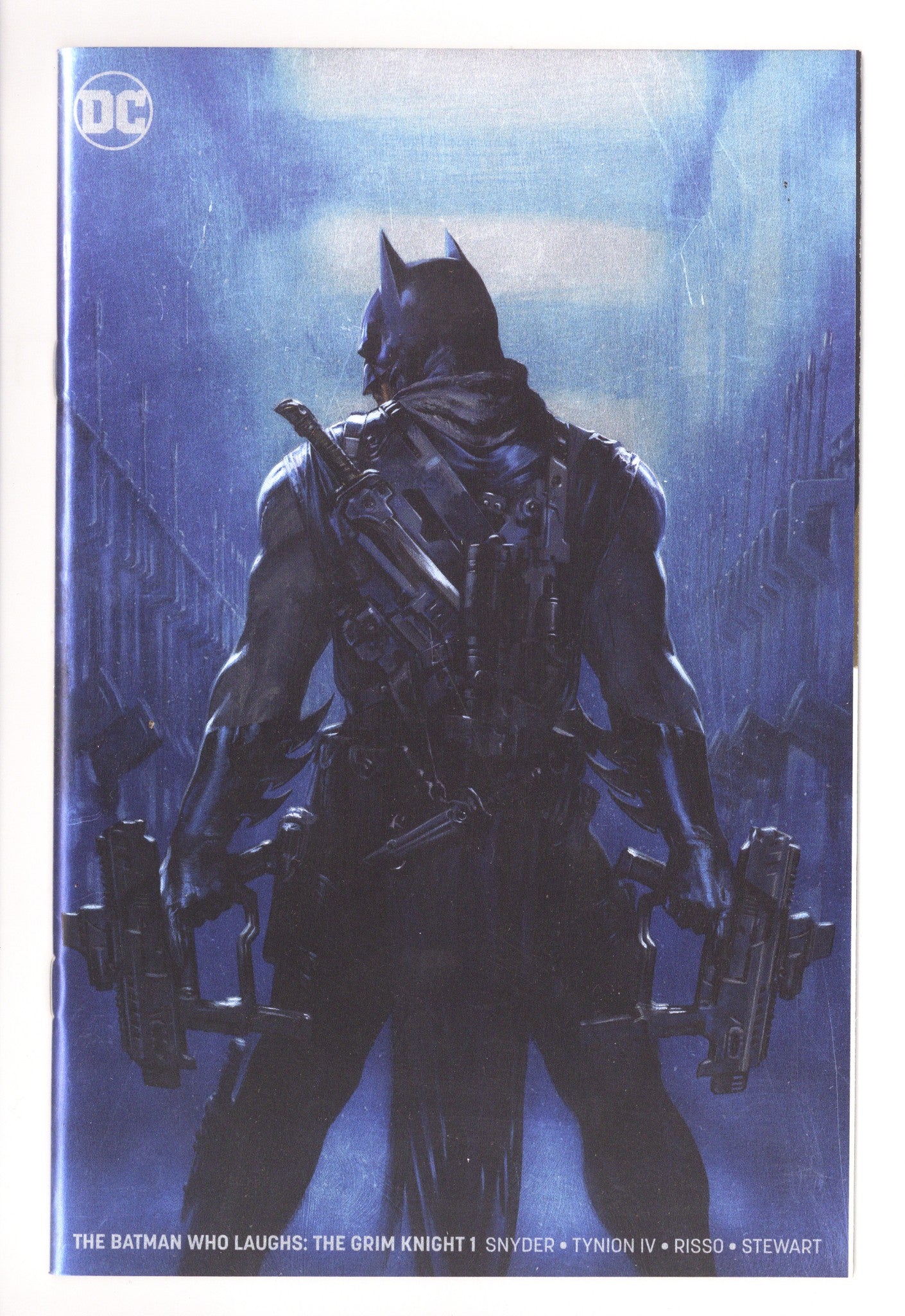 The Batman Who Laughs: The Grim Knight   1  VF/NM (9.0)   (2019) Dell’Otto Silver Foil   Exclusive Variant  