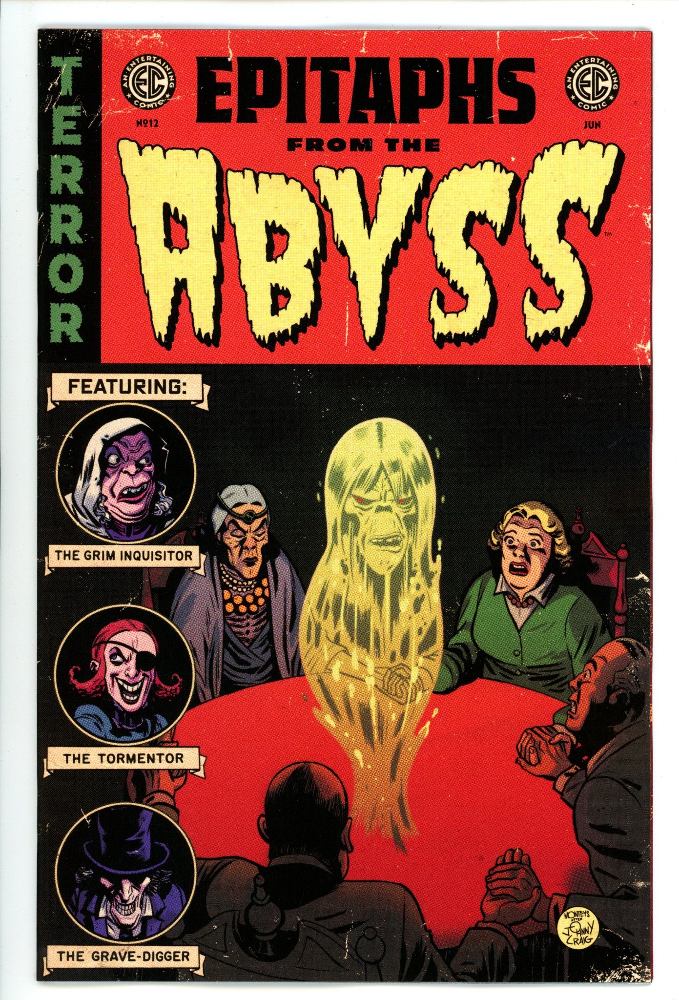EC Epitaphs From The Abyss 12 Monteys Homage Incentive Variant NM (2025)