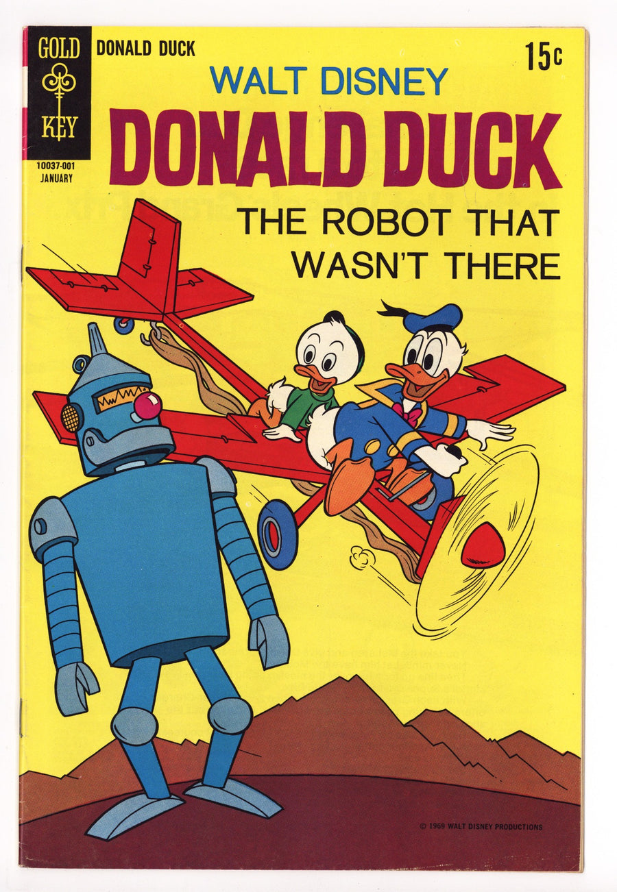 Donald Duck 129 FN/VF (7.0) (1970) 