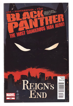 Black Panther: The Most Dangerous Man Alive 529 High Grade (2012)