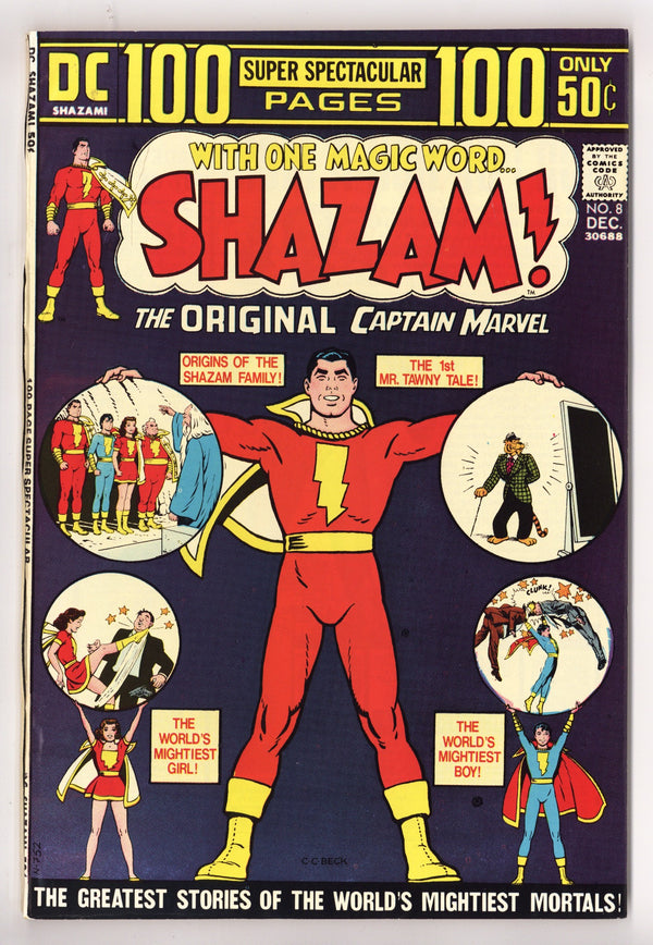 Shazam! Vol 1 8 VF/NM (9.0) (1973)