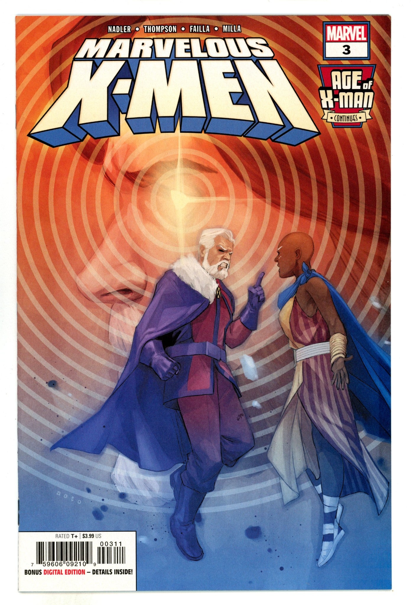 Age of X-Man: The Marvelous X-Men  3  High Grade  (2019)  