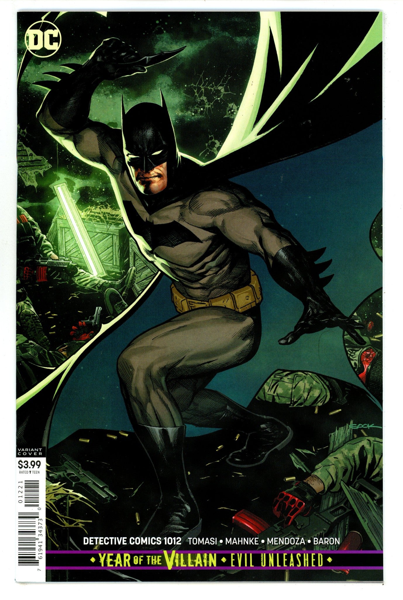 Detective Comics Vol 3 1012 High Grade (2019) Sook Variant 