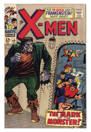 The X-Men Vol 1 40 VF+ (8.5) (1968)