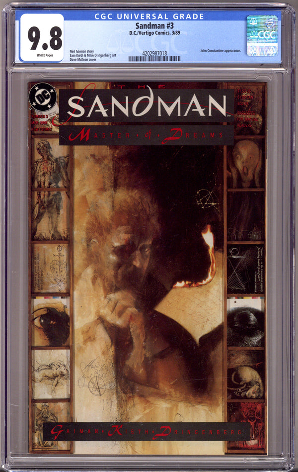 Sandman Vol 2 3 CGC 9.8 (NM/M) (1989)