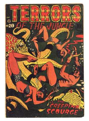 Terrors of the Jungle 20 VG- (3.5) (1952)