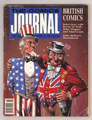 The Comics Journal 122 Very Low Grade (1988)