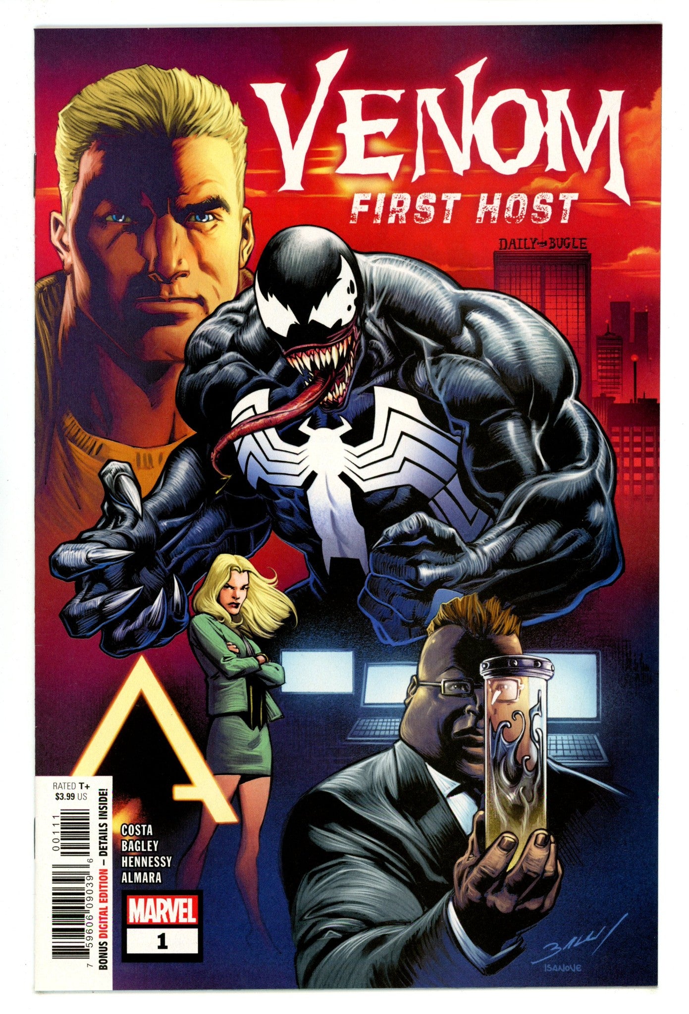 Venom: First Host   2  High Grade   (2018) Reis     Variant  