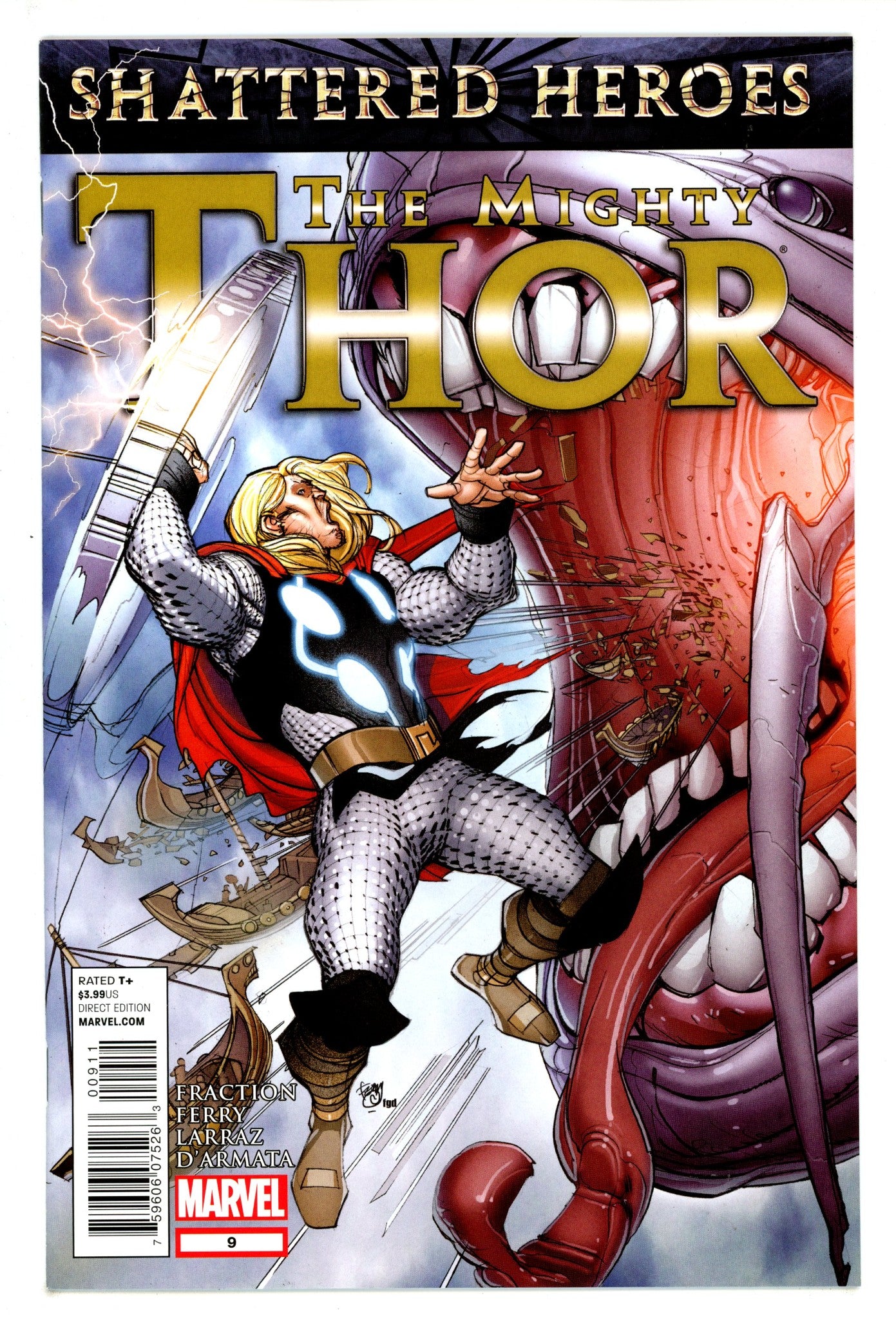 The Mighty Thor Vol 1 9 High Grade (2012) 