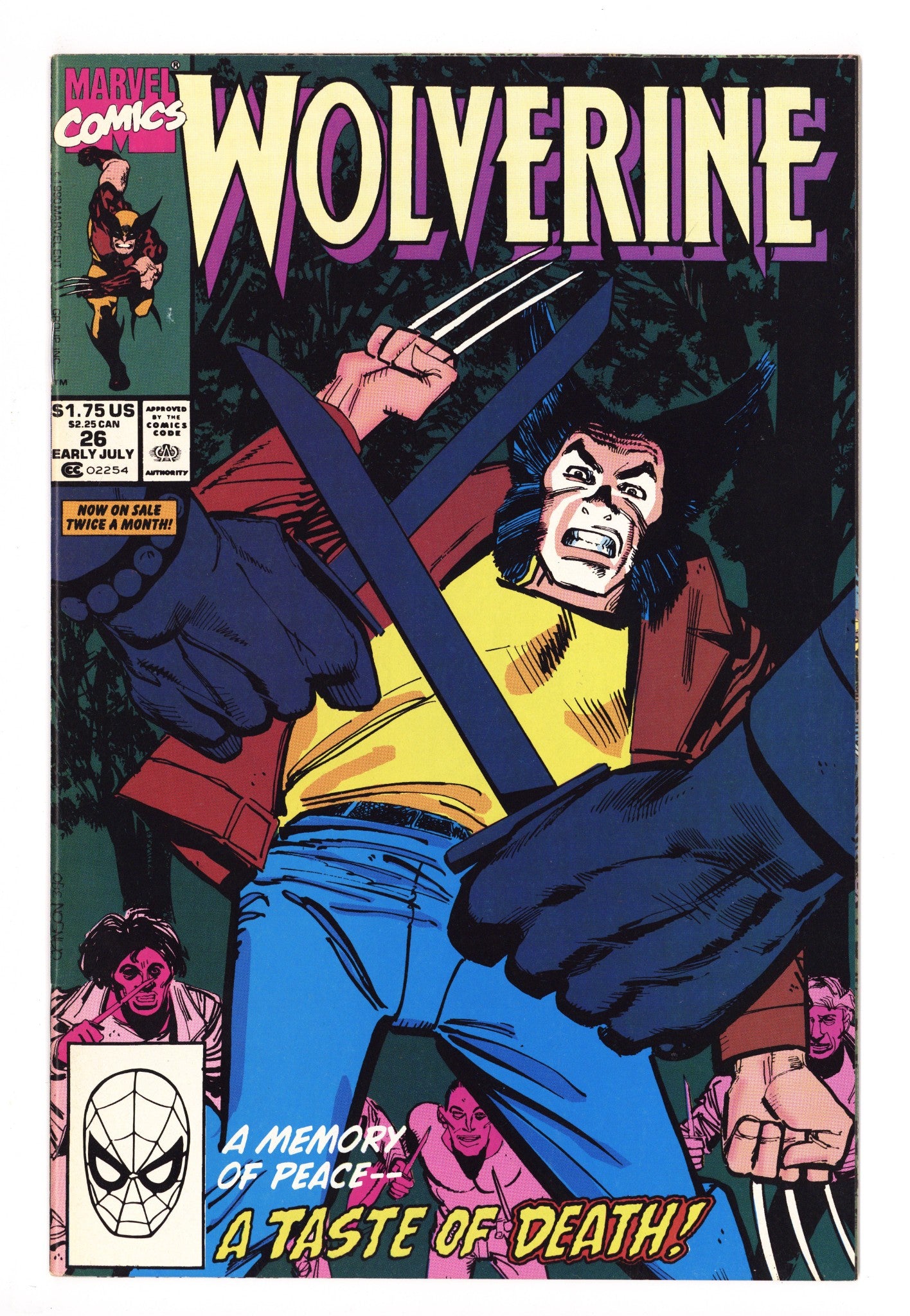 Wolverine Vol 2 26 High Grade (1990) 