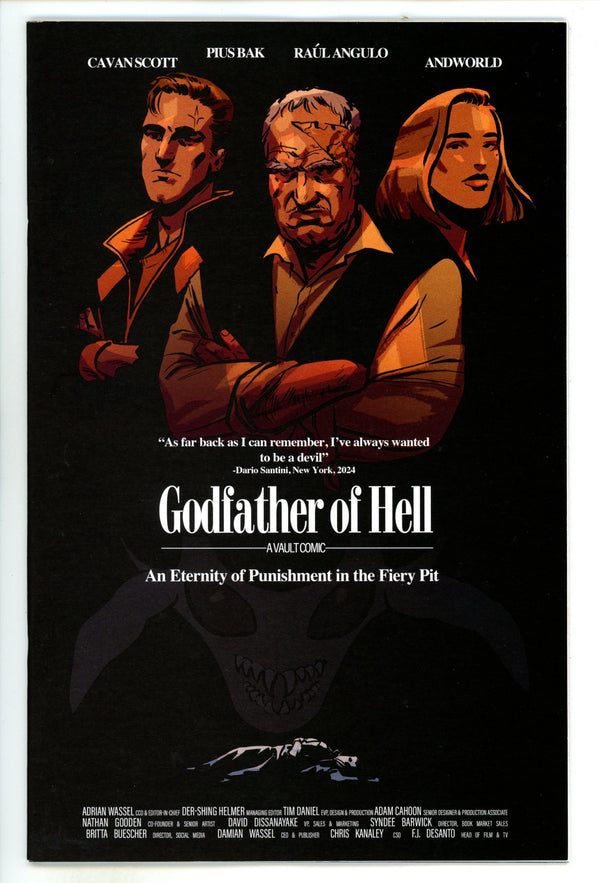 Godfather Of Hell 1 Phillips Homage Incentive Variant VF/NM (2024)