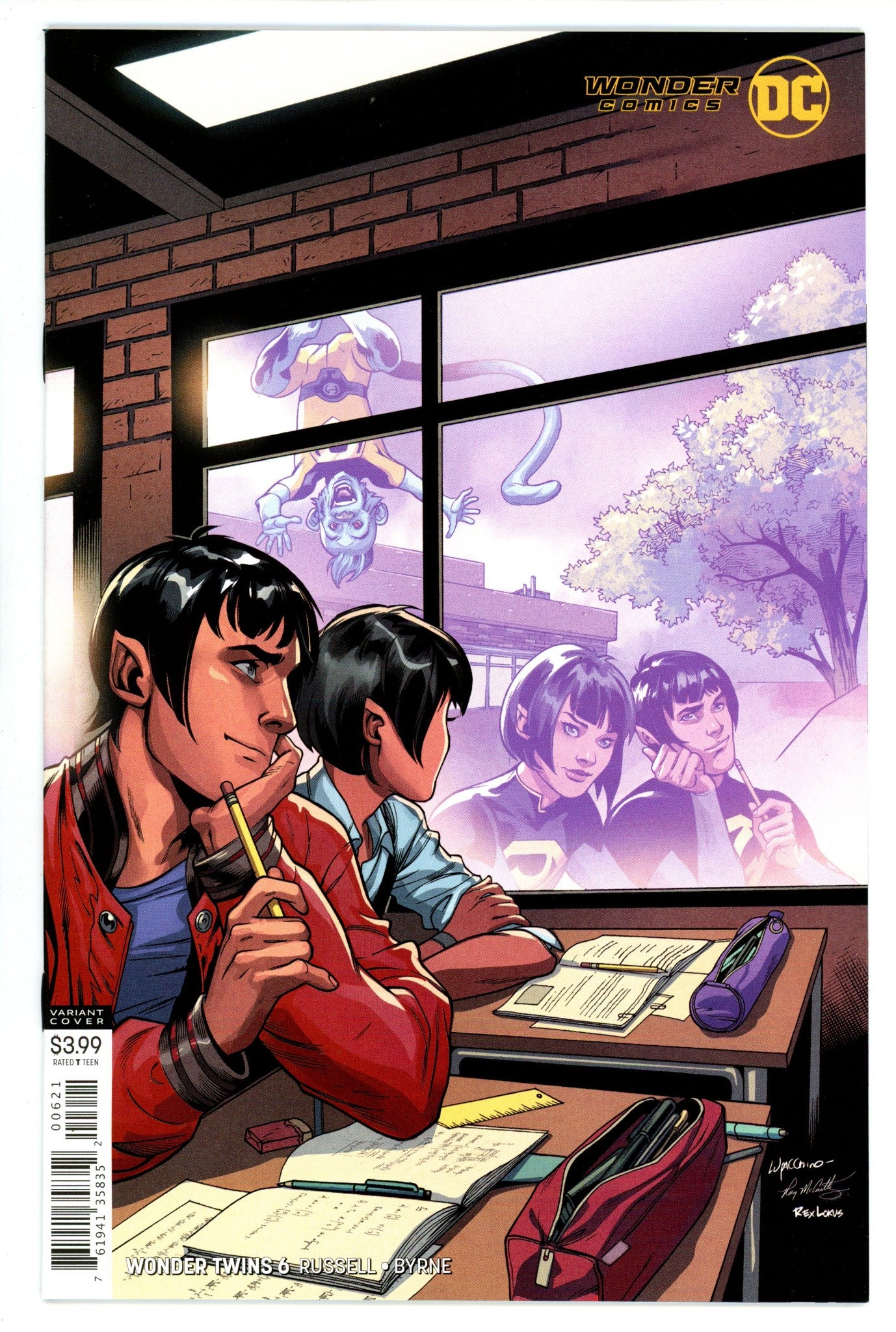 Wonder Twins 6 High Grade (2019) Lupacchino Variant 