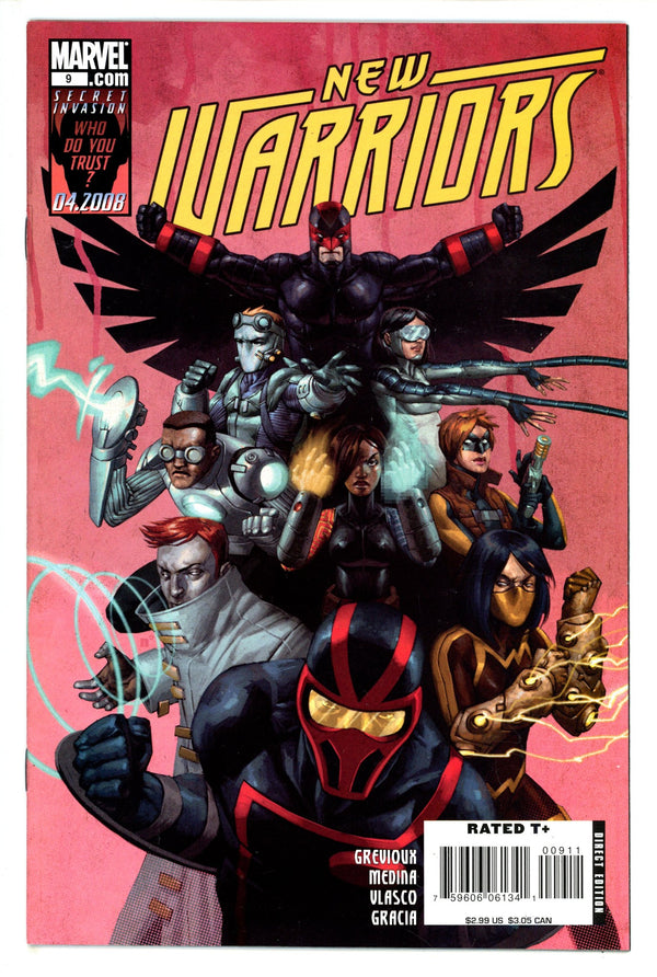 New Warriors Vol 4 9 (2008)