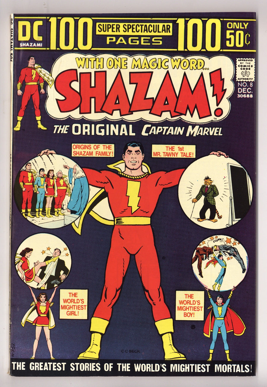 Shazam! Vol 1 8  NM- (9.2)   (1973)        