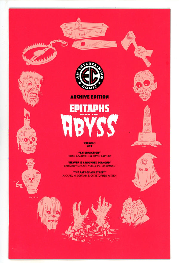 EC Epitaphs From The Abyss 9 Hughes Incentive Variant NM (2025)