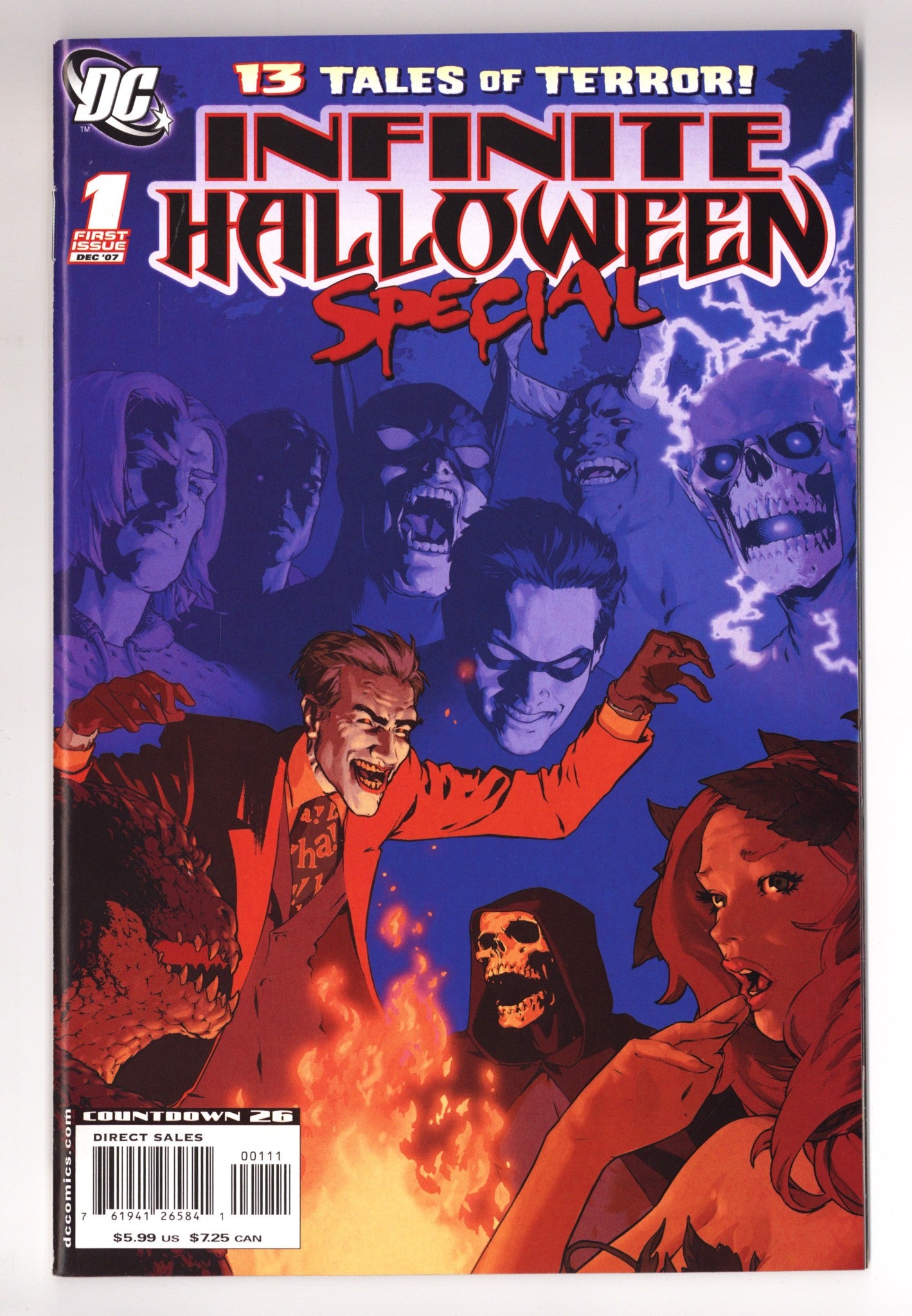 DC Infinite Halloween Special 1 High Grade (2007) 