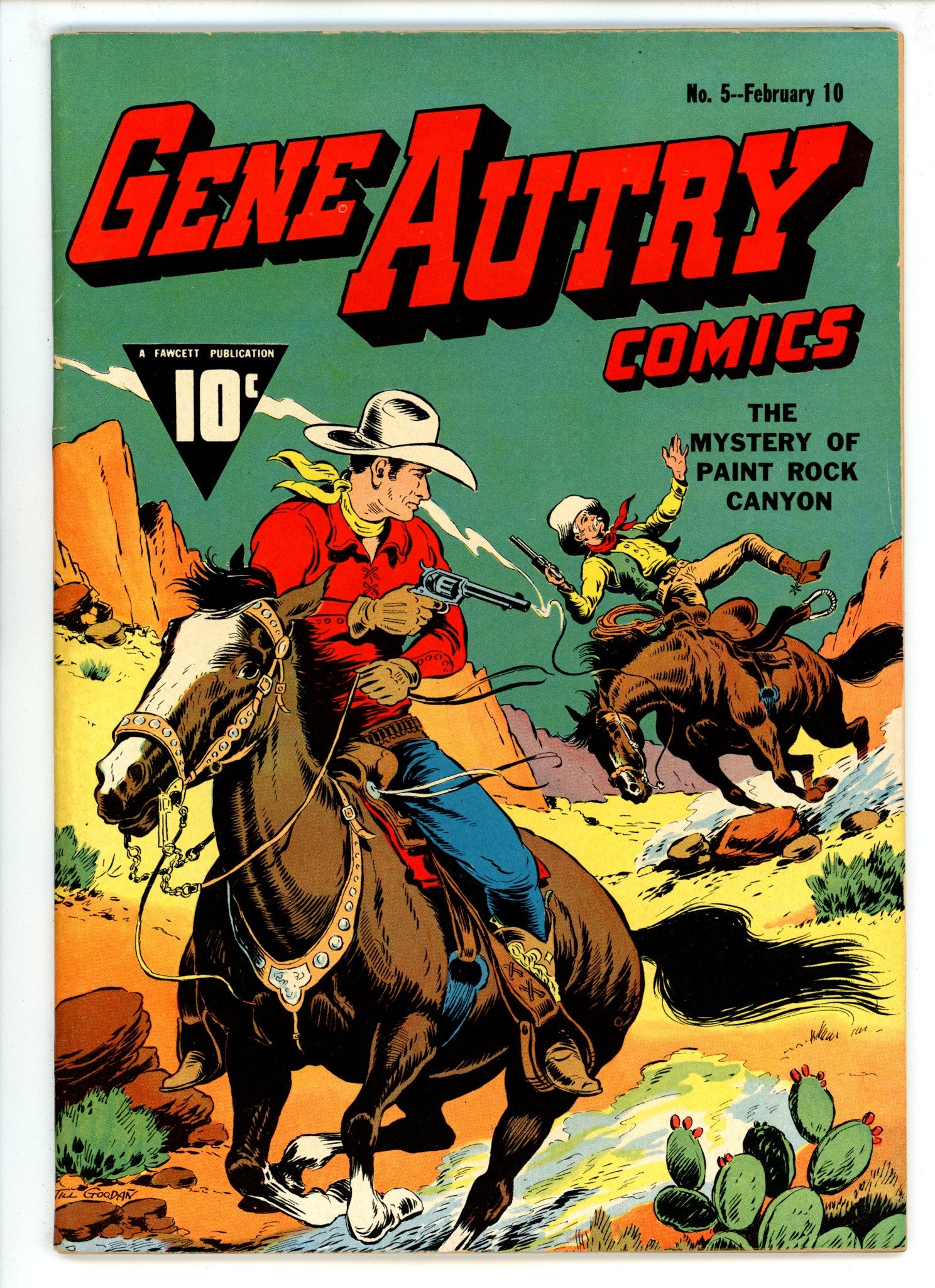 Gene Autry Comics 5 FN/VF (7.0) (1943) 