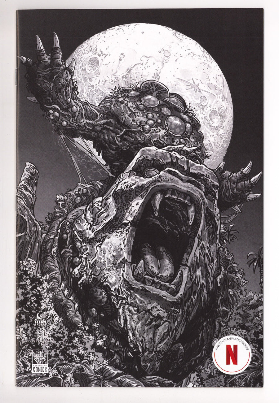 Escape From Skull Island 2 Yapur B&W Virgin Variant (2026)