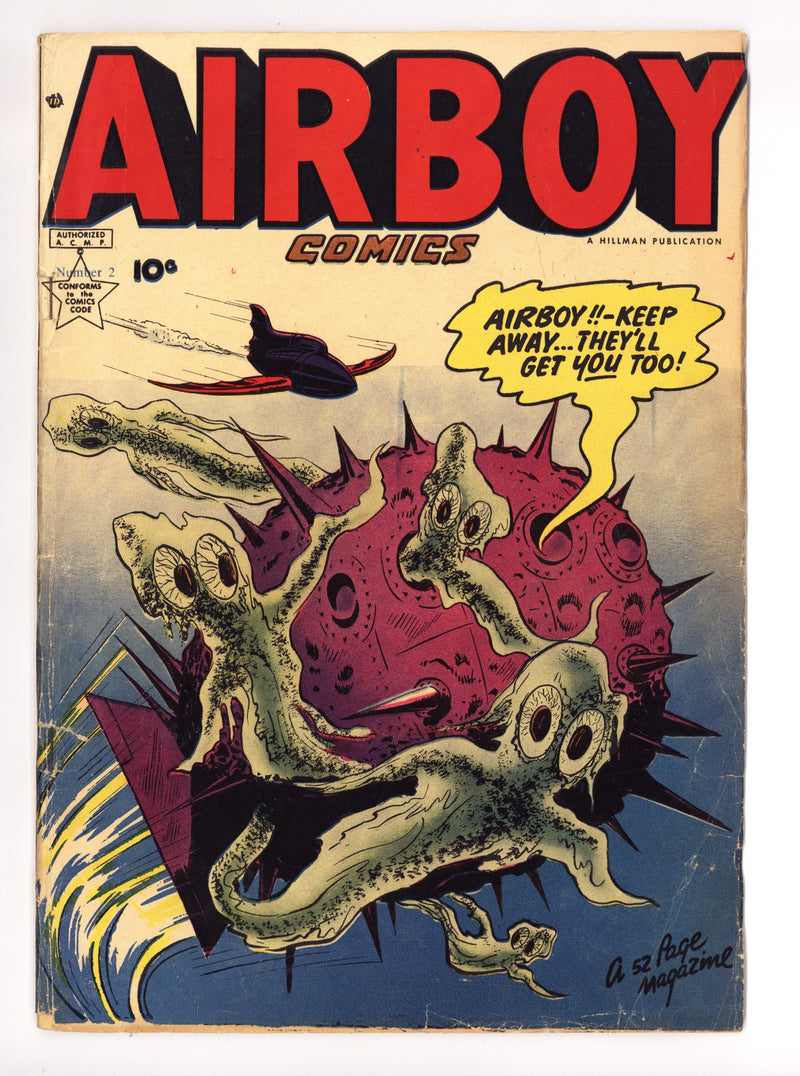 Airboy Comics Vol 6 10 [69] VG- (3.5) (1949) Canadian Edition 