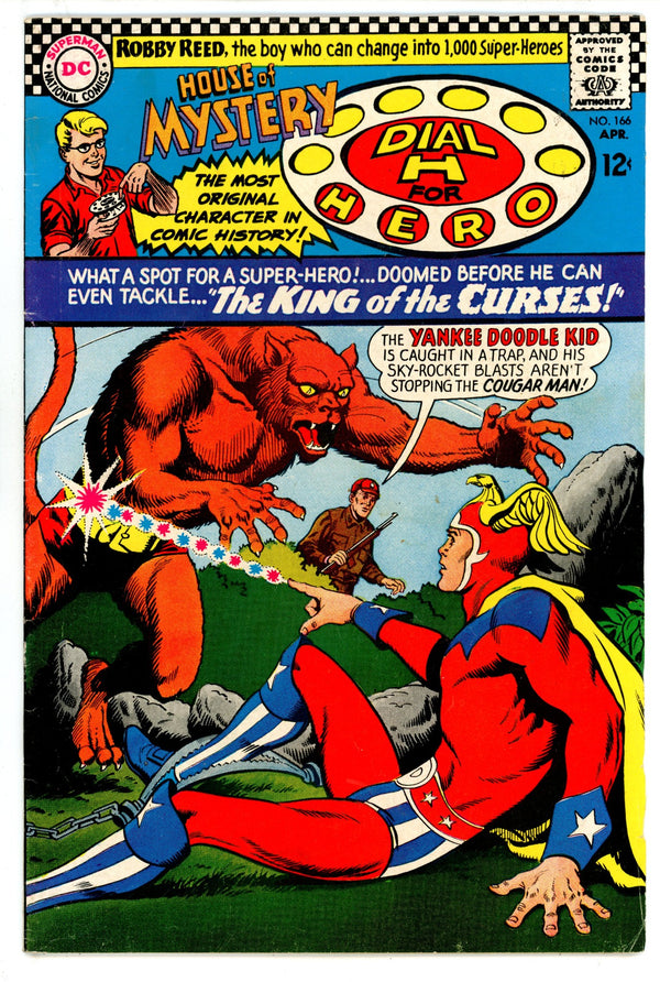 House of Mystery Vol 1 166 FN- (5.5) (1967)