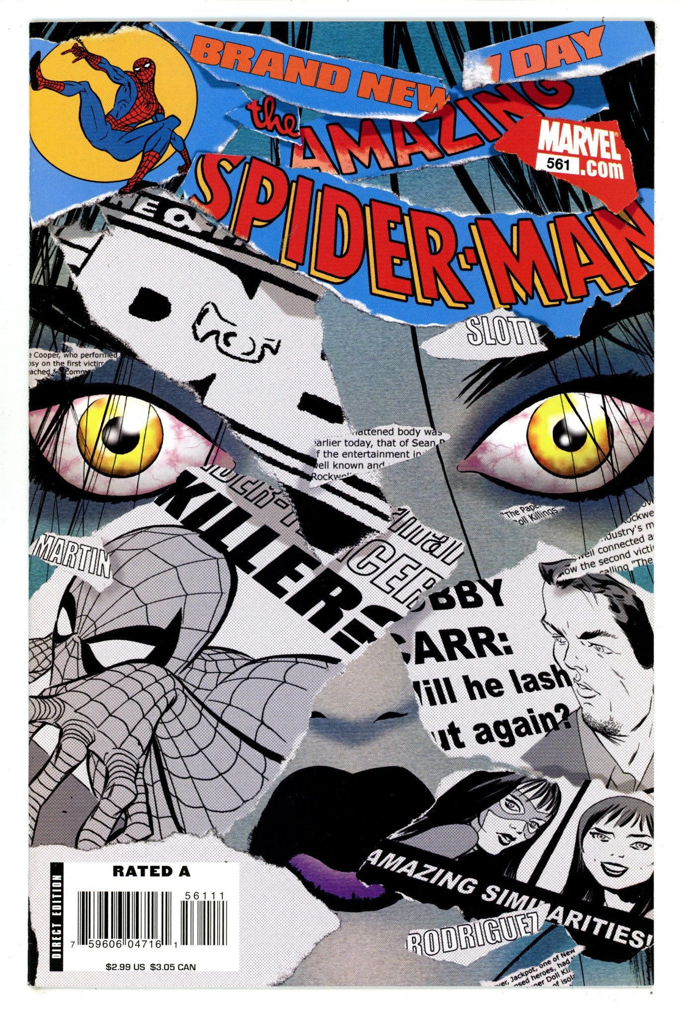 The Amazing Spider-Man Vol 2 561 VF/NM (9.0) (2008) 