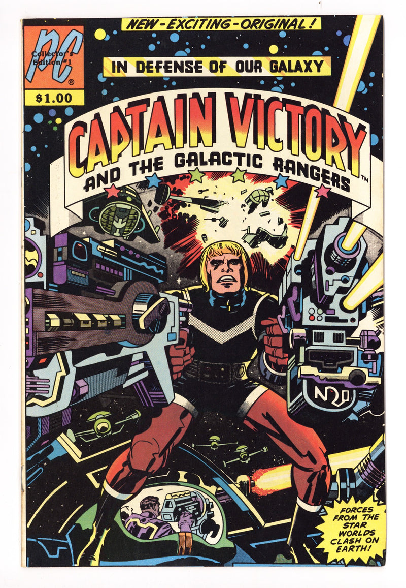 Captain Victory and the Galactic Rangers Vol 1 1 Mid Grade (1981) 
