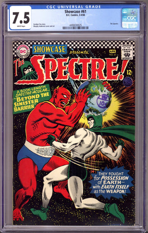 Showcase 61 CGC 7.5 (VF-) (1966)