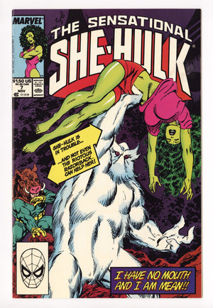 The Sensational She-Hulk 7 High Grade (1989) 