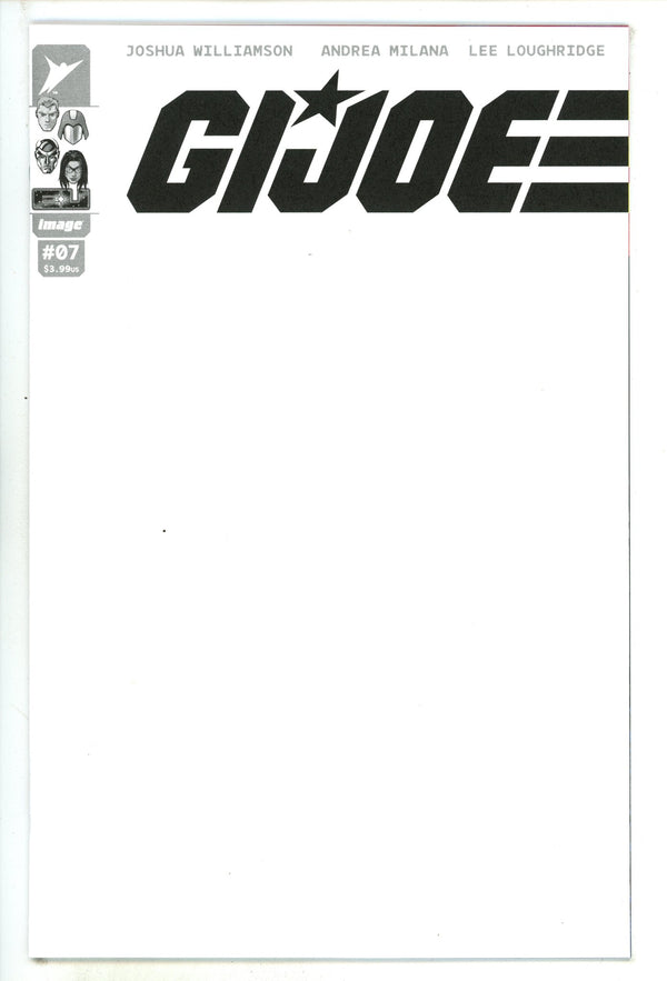G.I. Joe 7 Blank Variant (2025)
