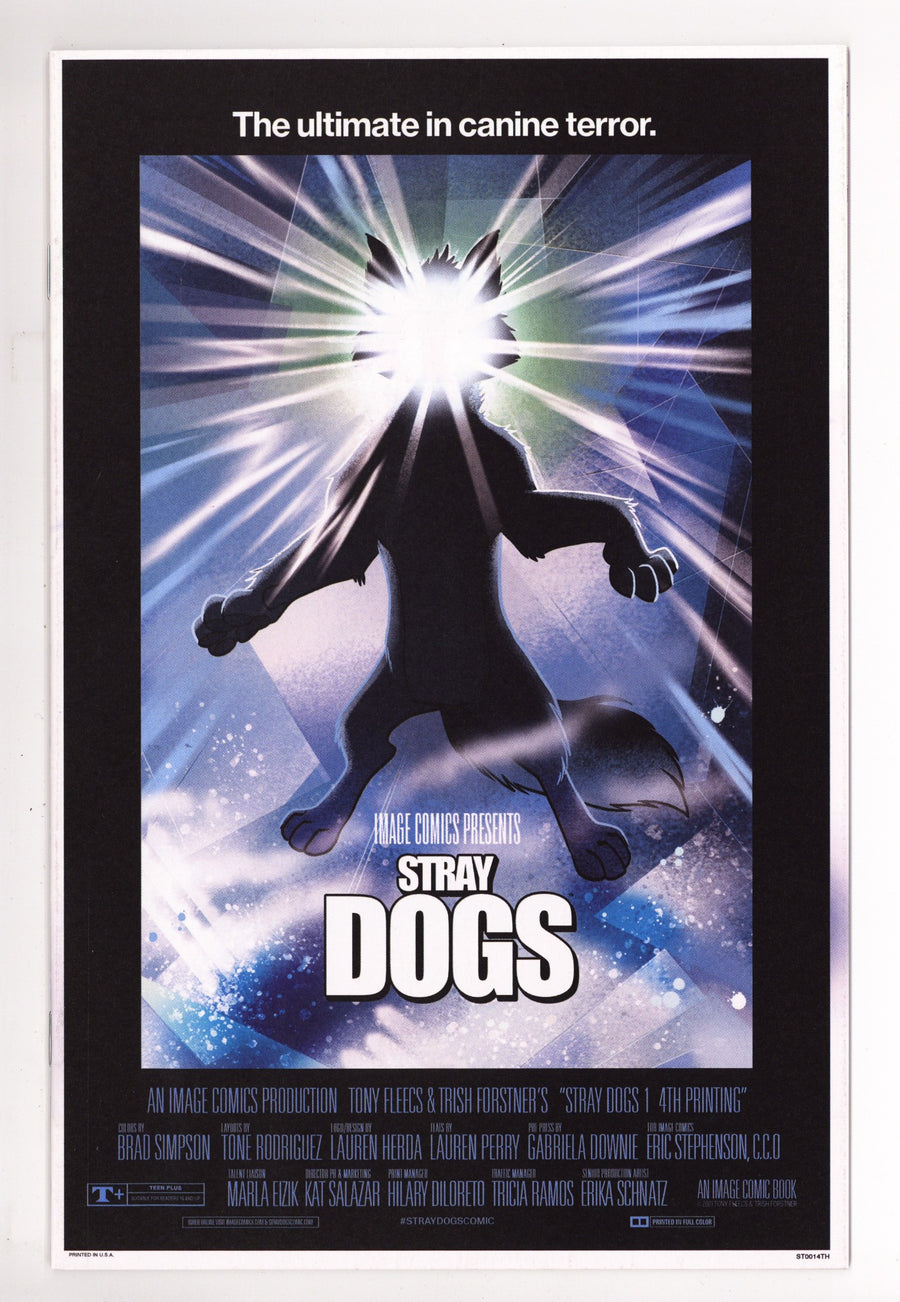Stray Dogs 1 High Grade (2021) Homage 4th Print 