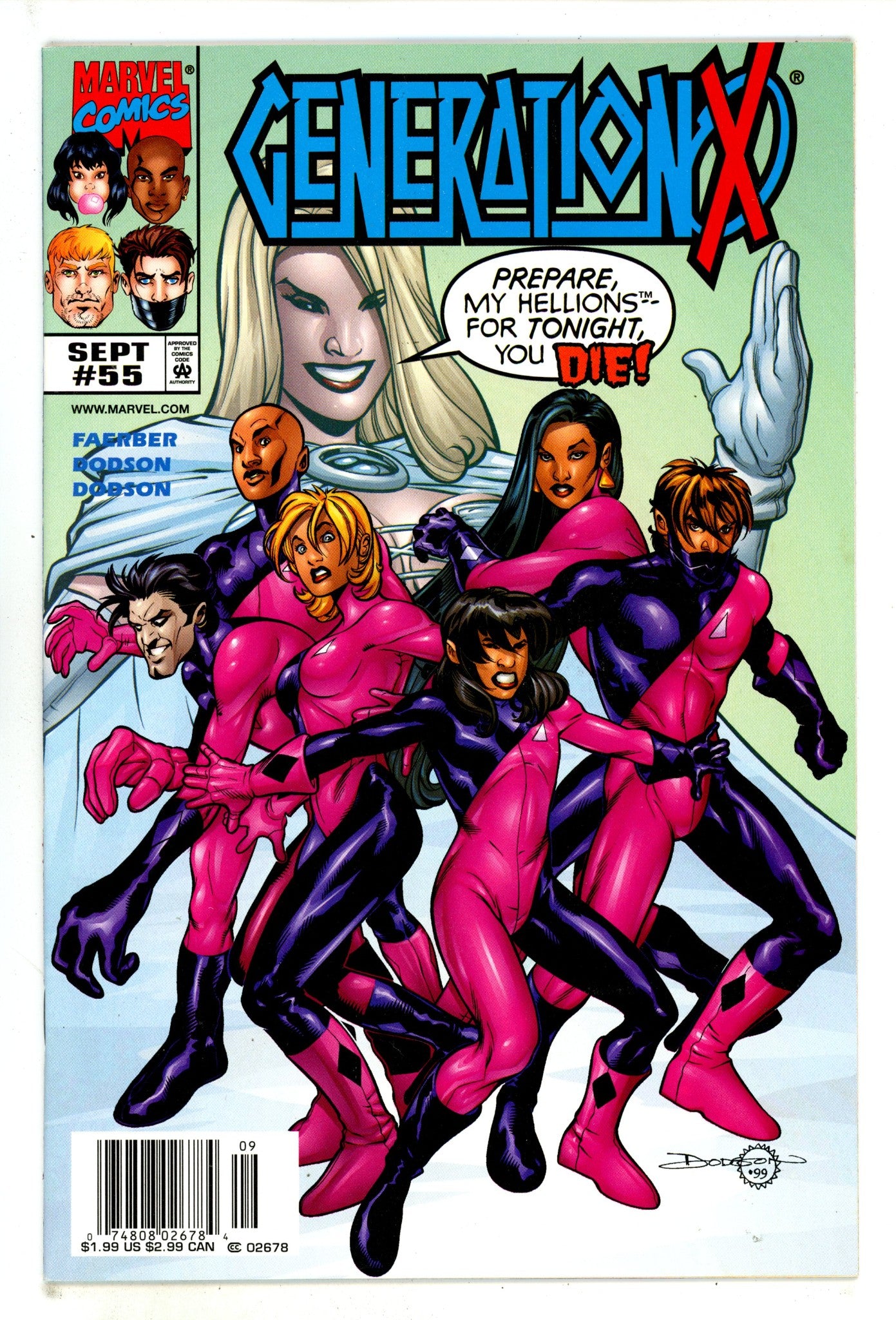 Generation X Vol 1 55 High Grade (1999) Newsstand 