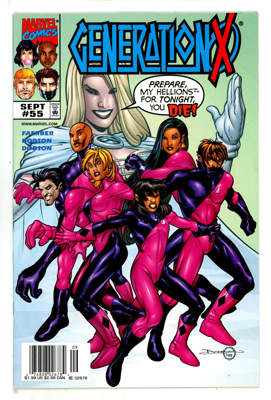 Generation X Vol 1 55 High Grade (1999) Newsstand 