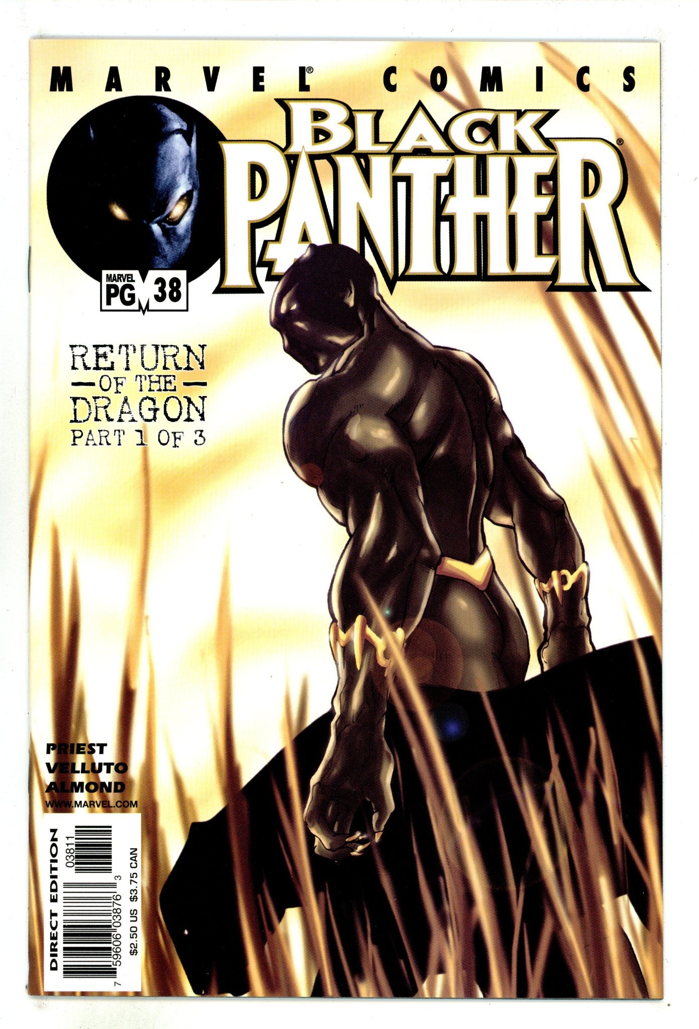 Black Panther Vol 3 38 High Grade (2002) 