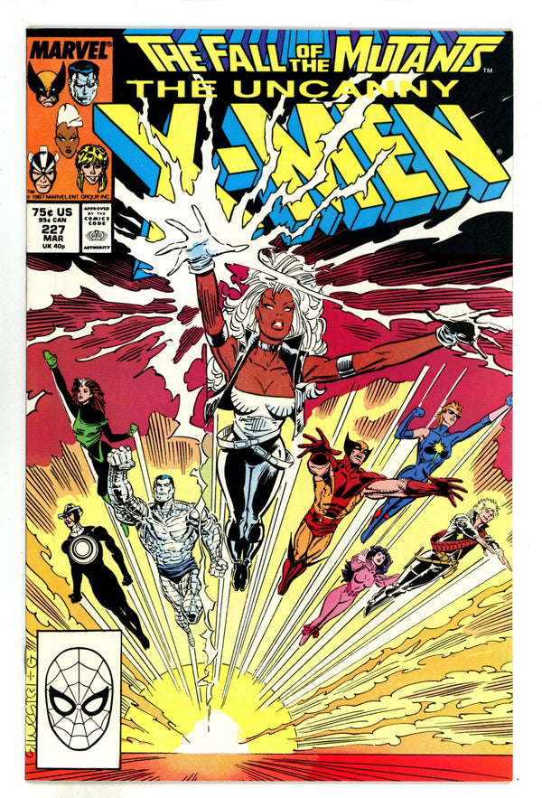 The Uncanny X-Men Vol 1 227 High Grade (1988)