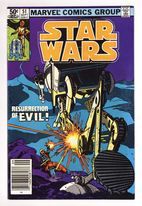 Star Wars Vol 1 51 VF- (7.5) (1981) Newsstand