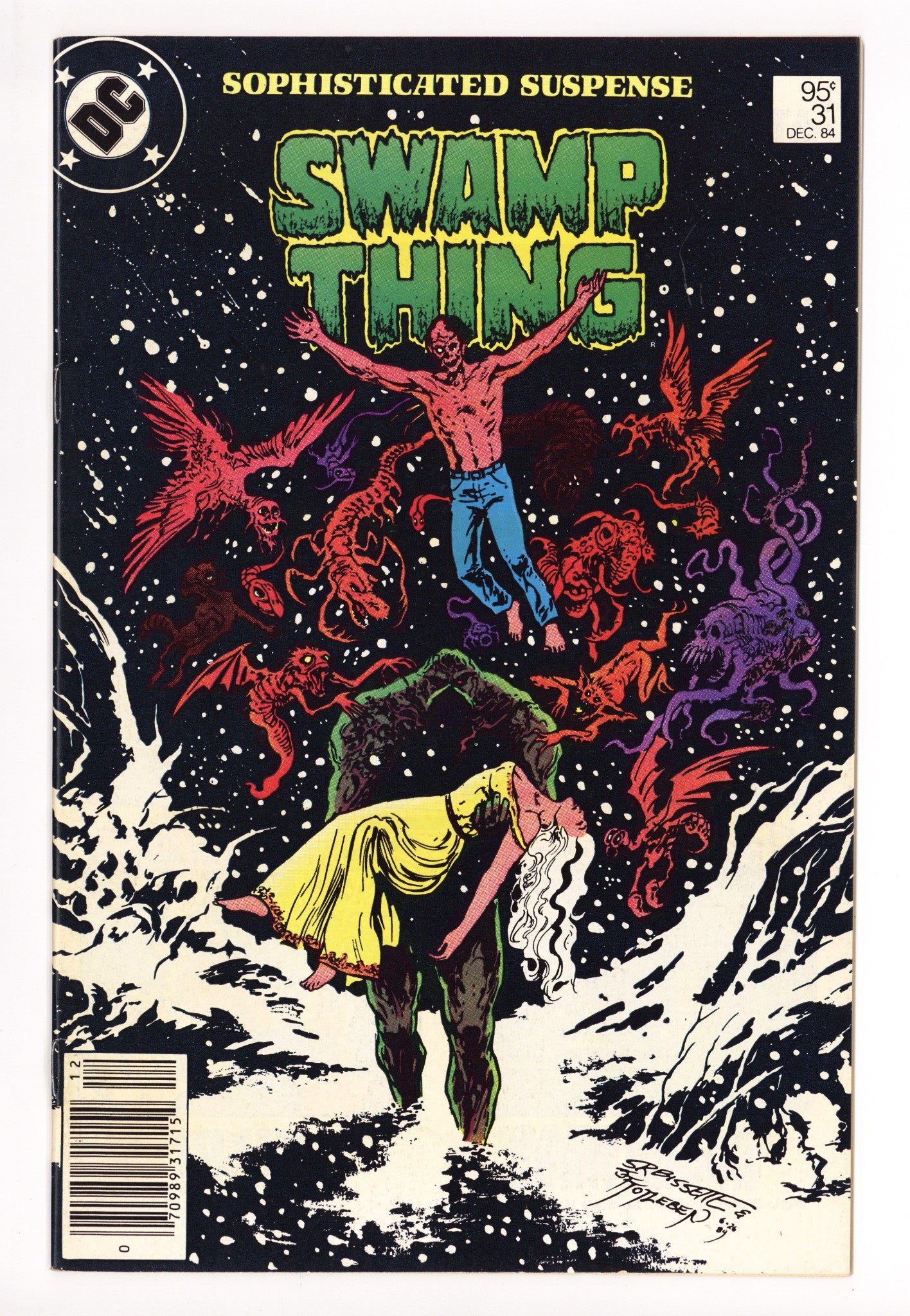 The Saga of Swamp Thing Vol 2 31 VF (8.0) (1984) Canadian Price Variant 
