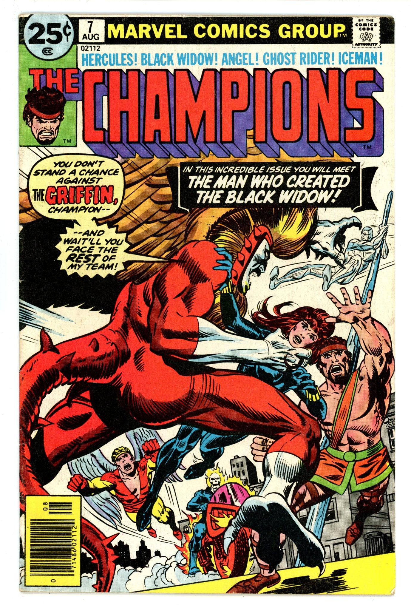 The Champions Vol 1 7 VG+ (4.5) (1976) 