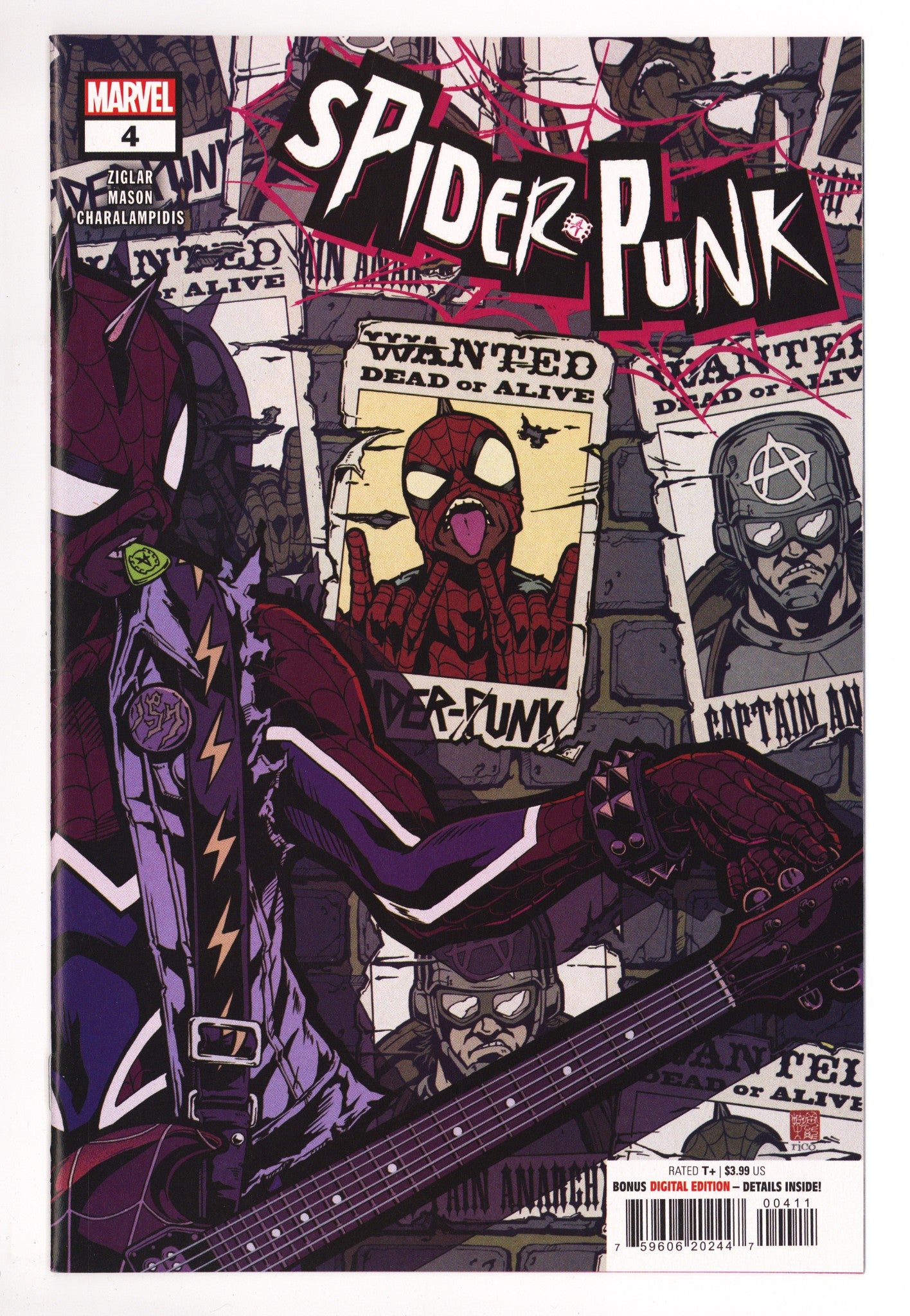 Spider-Punk 4 High Grade (2022) 