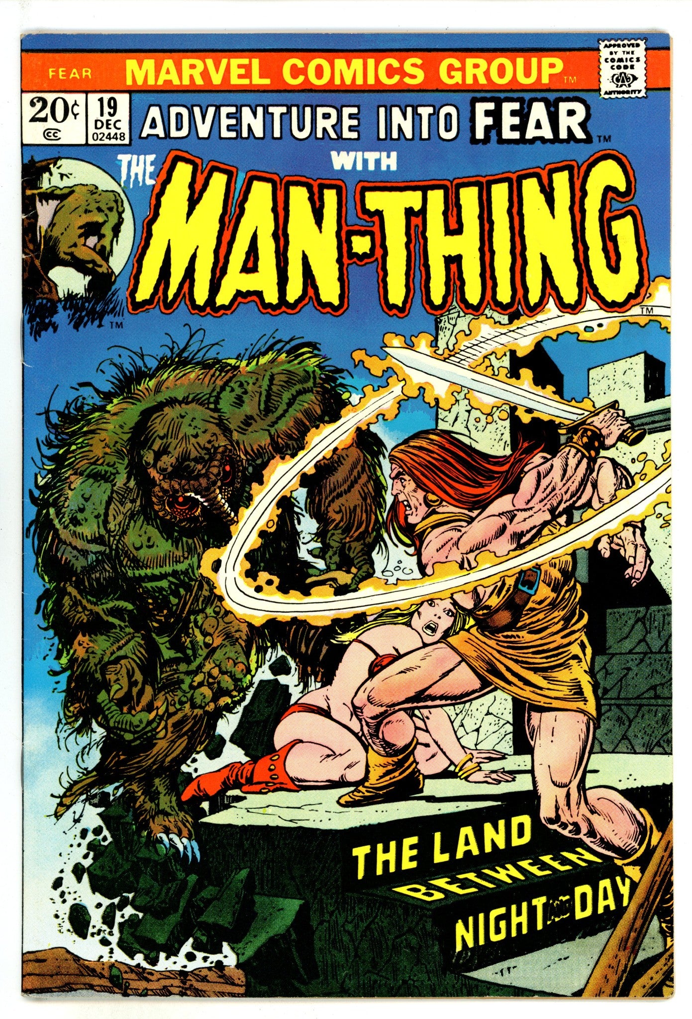 Fear   19  FN/VF (7.0)   (1973)        