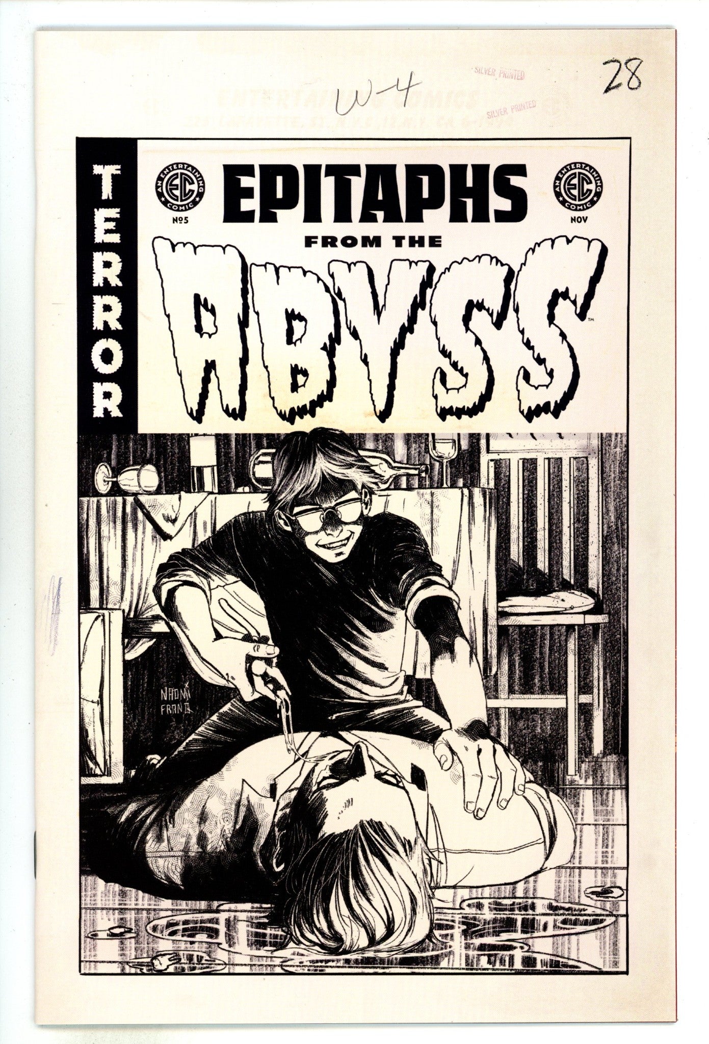 EC Epitaphs From The Abyss 5 Franquiz B&W Incentive Variant NM+ (2024)