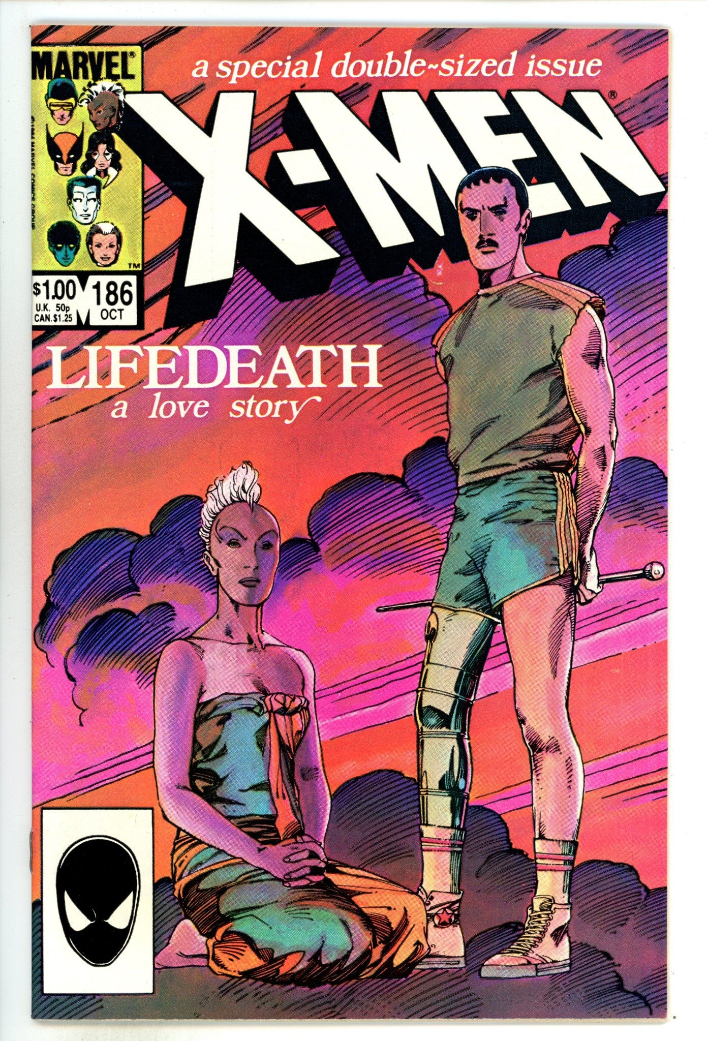 The Uncanny X-Men Vol 1 186 NM (9.4) (1984) 