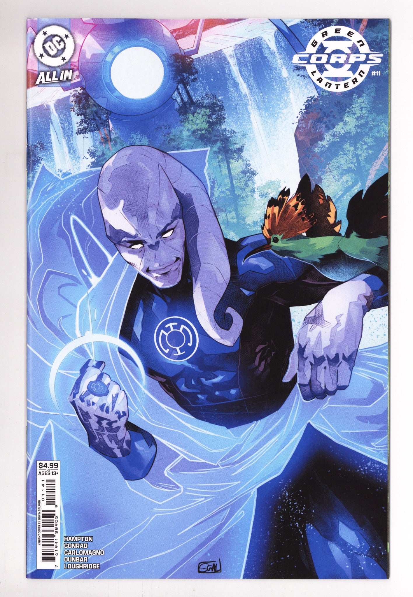Green Lantern Corps Vol 4 11 Galmon Variant (2025)